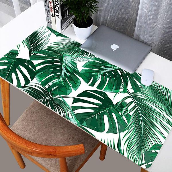 

mouse pads & wrist rests tropical leaves plant s largeÂ extendedÂ mousepad gamingÂ mouseÂ pad 300mmx600mm keyboard mat