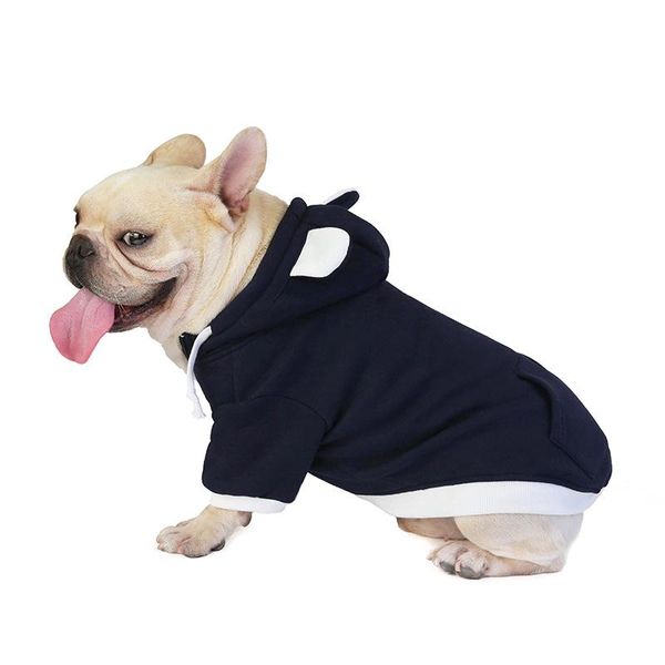 

dog apparel pet warm fleece sweater for autumn and winter clothes comfortable cute bear method bucket