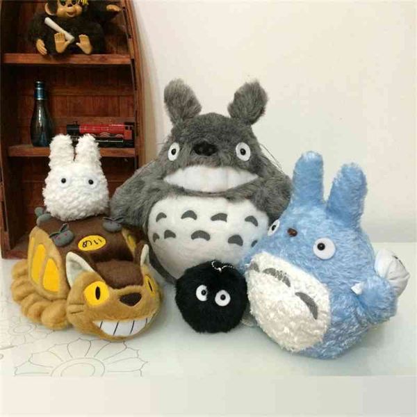 

japanese hayao miyazaki chinchilla set doll plush toy large cartoon doll girl gift