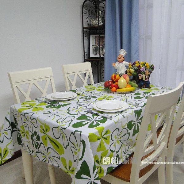 

butterfly green tablecloth canvas table cloth garden table cloth many sizes ing