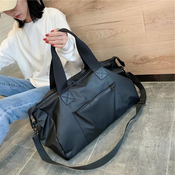 

2020 sports new letter short-distance and duffel one-shoulder portable men bag women business tide large-capacity fitness travel jeqjd