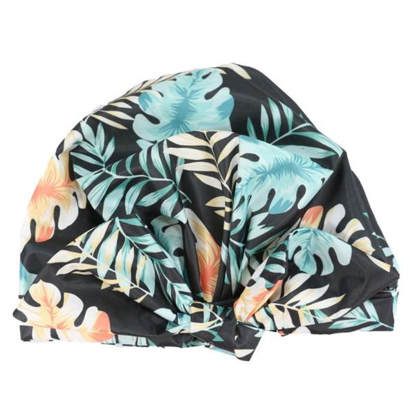 

shower caps elastic waterproof bath hat hats for women bowknot hair cover towel home and bathroom accessories