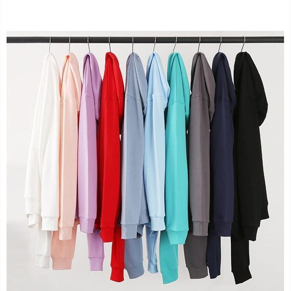 

men's hoodies & sweatshirts hoodie women's 340g cotton men sweatshirt jogger, Black