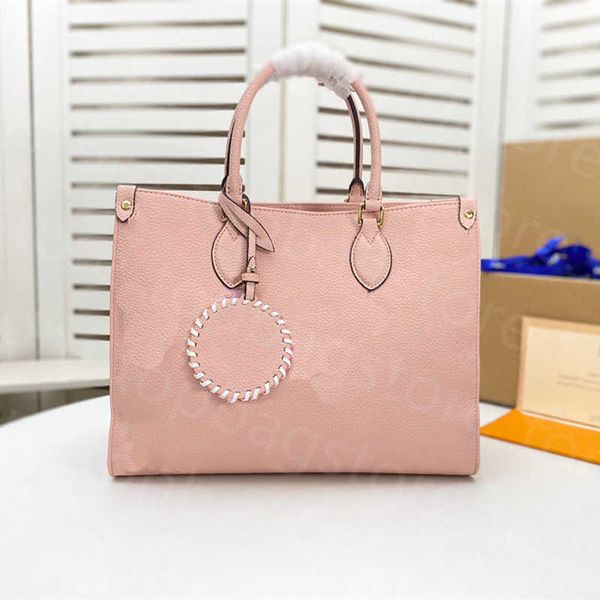 

luxurys designers handbag shoulder bags fashion luxury designer onthego medium tote women handbags totes by the pool monograms embossing poc