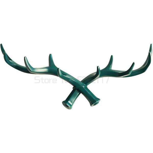 

hooks & rails resin deer horn nordic hook hanger wall for keys holder hat coat home decorative clothes towel