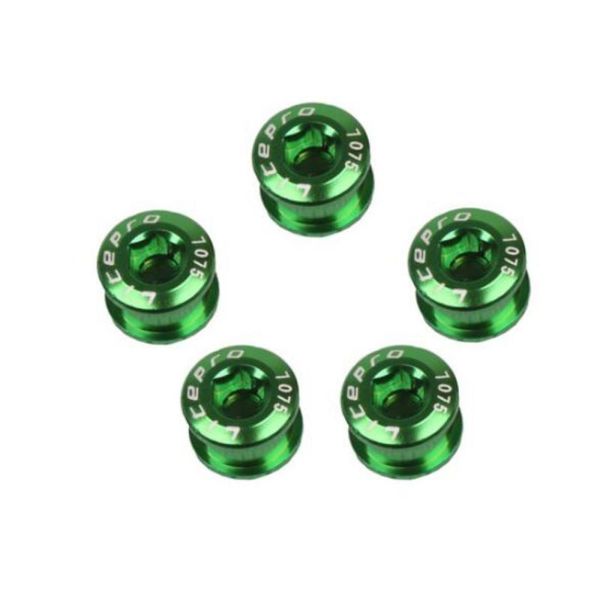 

bike heels & chainwheels 5pcs bicycle chainwheel bolts 7075 cnc aluminum alloy mtb road chainring screws for crankset parts