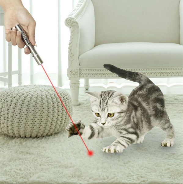 

cat toys multifunctional rechargeable led uv torch ultra violet light laser pointer funny toy suitable for home