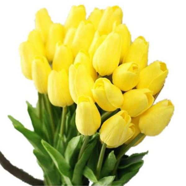 

decorative flowers & wreaths 31pcs / hand fake flower bouquet tulip