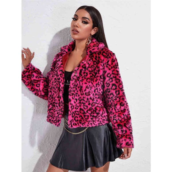

selling long sleeve lapel red large wool collar contrast color hooded women's wear 211207, Black