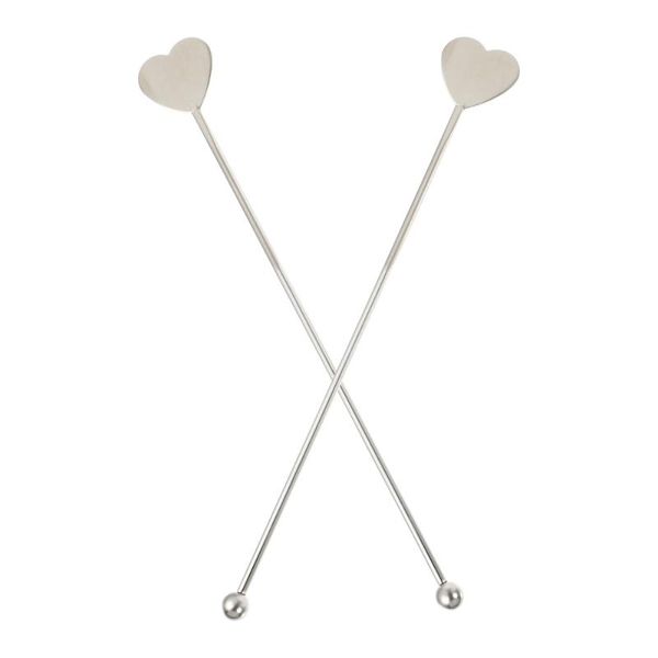 

forks 2pcs creative stainless steel mixed stirrers fruit cup mixers