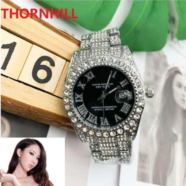 moda donna uomo orologi top brand diamanti orologi da polso movimento al quarzo giapponese orologio per donna super regalo di San Valentino orologio di lusso