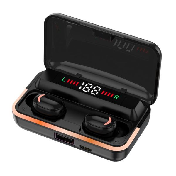 

headphones & earphones e10 tws wireless bluetooth 5.1 stereo earbuds sports waterproof headset with microphone