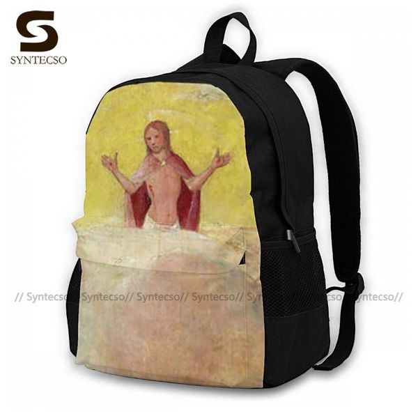 

backpack preacher backpacks sweet polyester trekking tourist pattern bags