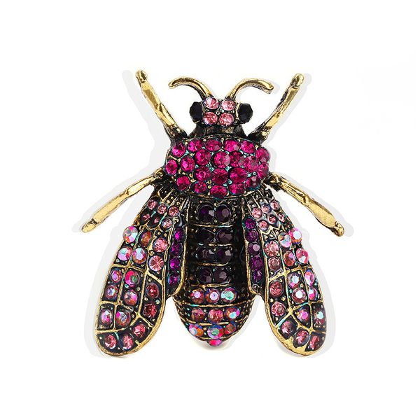 

factory wholesale little bee female accessories brooch sweater fashion atmosphere pin fixed dress decoration hea/rtsch/rome