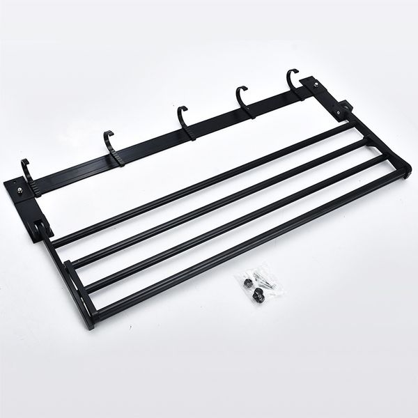

bathroom black towel rack space aluminum perforation-bathrooms shelf toilet toilets towels racks