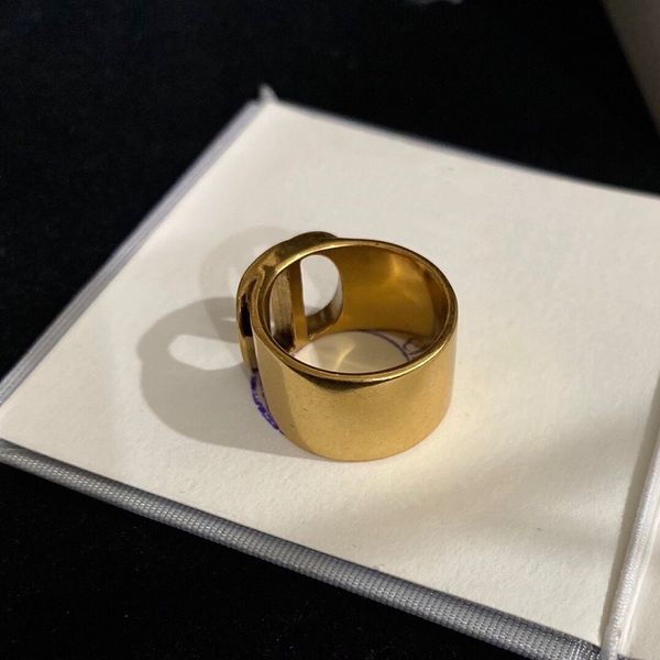 

luxury designer jewelry women rings band ring with letter stamp and diamond wedding engagement rings fahion style, Silver