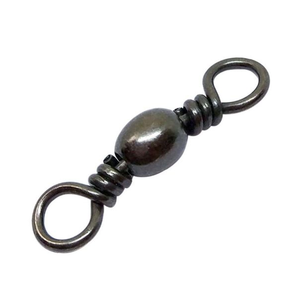 

infof 500/1000-pieces swivel fishing barrel swivel stainless steel #16-#5/0 peche carp hook connector fishing accessories