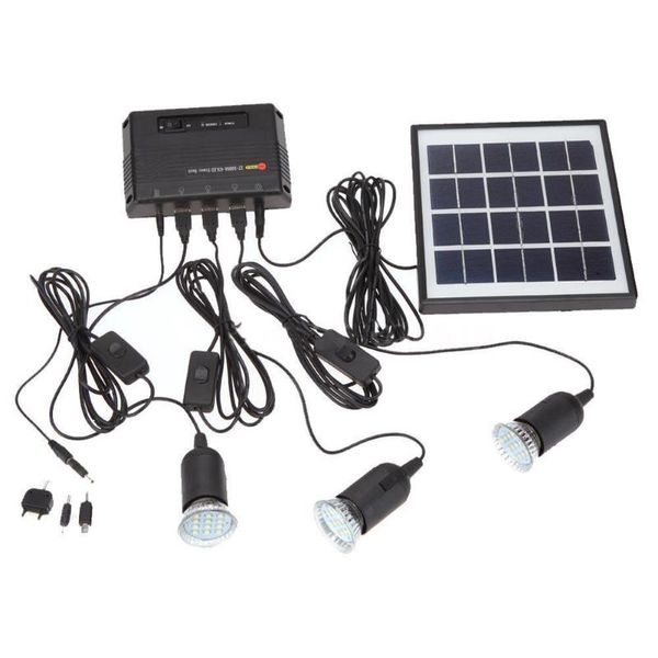 

solar lamps outdoor power led lighting bulb lamp system panel home kit