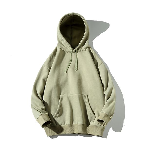 

2021 new japan style casual o-neck spring autumn white hoodie sweatshirt men's hip hop high pocket streetwear clothes jjh8, Black