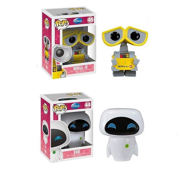 

funko pop robot wall-e hand made eve eva model figure doll ornament