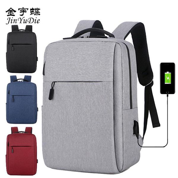 

backpack lapmale inch office men's backpacks business bag neutral black ultralight thin small