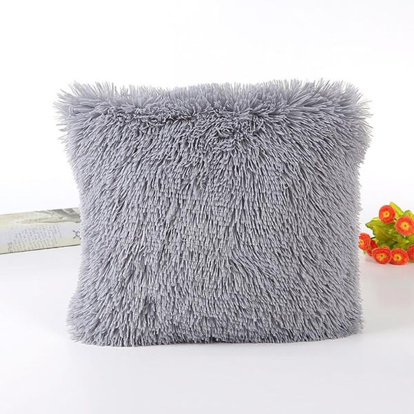 

pillow case gezichta plush cushion cover fur waist throw for home car coffee decor