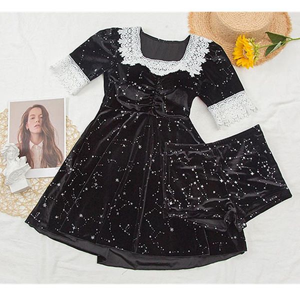 

staerk women's large swimsuit spring conservative fat mm200kg plus fat cover belly show thin split skirt style boxer pants