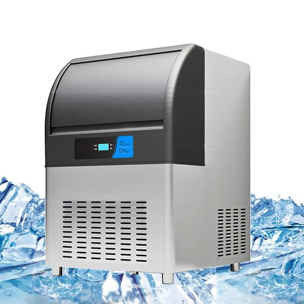 

ice cream making machine commercial electric maker high-yield square for big bar coffee shop