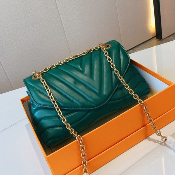Designer Iv New Wave Multi Pochette Bag Luxurys Designers Borse Paris Brand Donna Borsa a tracolla ricamata in pelle Borsa a tracolla Messenger a catena
