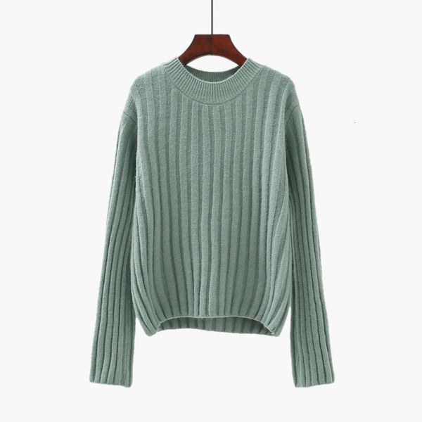 

round neck pullover for women in autumn and winter, White;black
