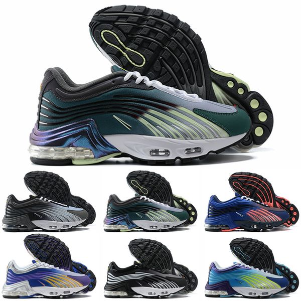 

tn 3 plus 2 big size us 12 trainers men's women's running shoes radiant red tuned iii triple black white tns bright neon ii hasta