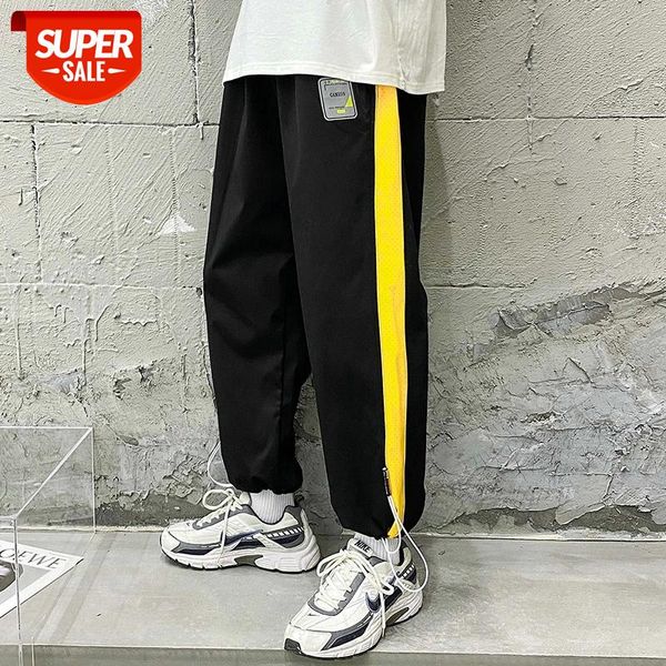 

2021 brand sweatpants men clothing joggers cargo harajuku pants new plus size casual fashion homme trousers clothes #7x0l, Black
