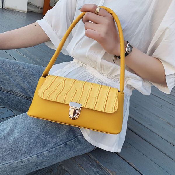 

hbp new fashion french alligator single shoulder underarm bag