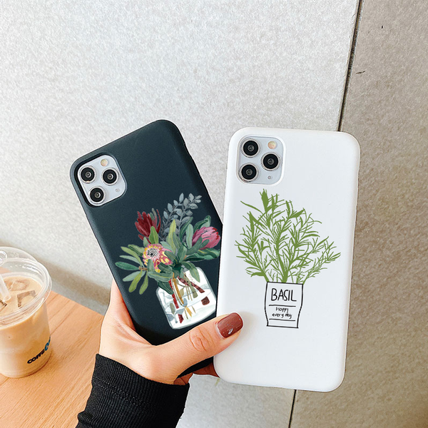 

cute potted flower cactus case for samsung galaxy s20 ultra s8 s9 s10 plus s7 s6 edge s10e a10 a10e a30 a20 a21s