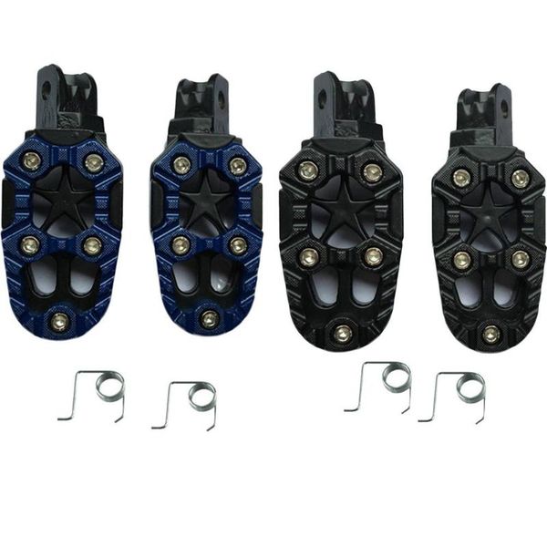 

pedals 2pcs motorcycles pedal easy to install durable accessories motorcycle rearset footrests modified foot pegs