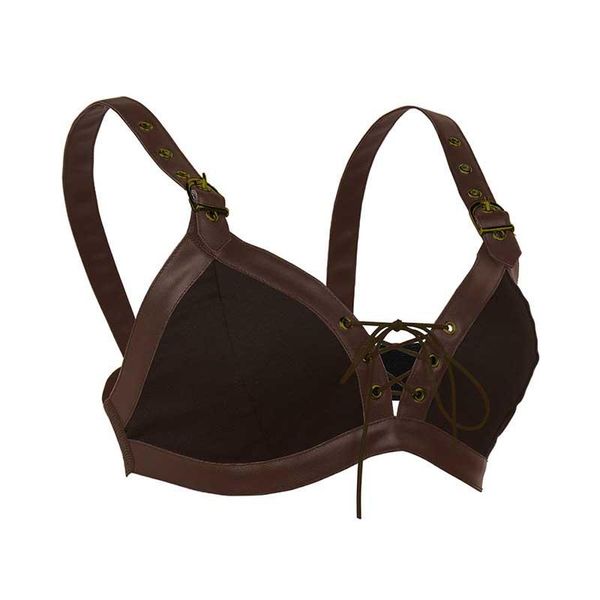 

bras steampunk corset bra women punk goth accessories gothic bustier femme black cotton and fuax leather bralette, Red;black