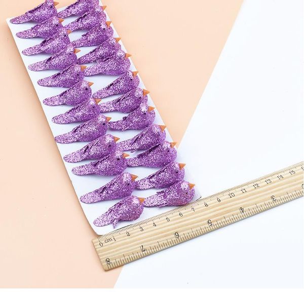 

24pcs fake foam multicolor bird fridge sticker christmas wreath decorations for home wedding party kids toys artificia jllbzu