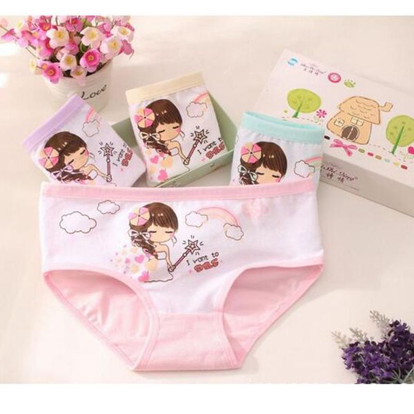 

panties girls'children's underwear triangular printed cotton cartoon, Camo