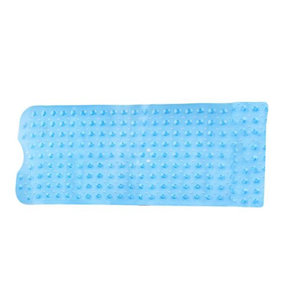 

bath mats with suction cups spa home extra long drain holes rectangle pvc soft for bathtub non slip massage machine washable shower mat