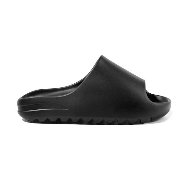 

kanye 2021 mens sandals shoes resin bone earth brown fashion slipper foam runner triple black white orange core soot ararat men women slippe