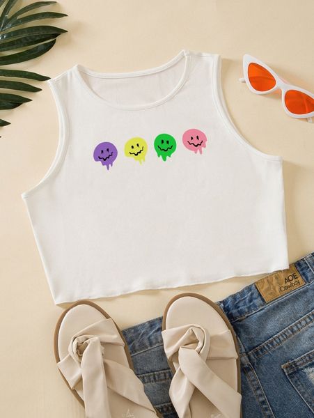 

cartoon graphic tank z7ye#, White