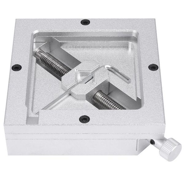 

other garden supplies 90mm silver bga reballing station stencils template holder fixture jig for pcb chip soldering rework repair