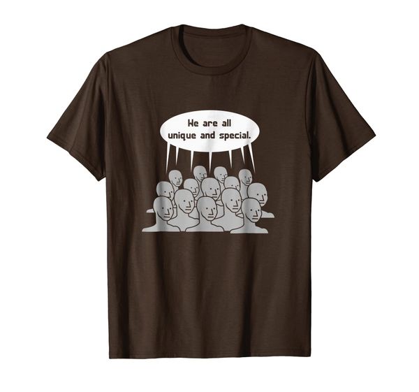 

funny npc non playable character sjw meme t-shirt, White;black
