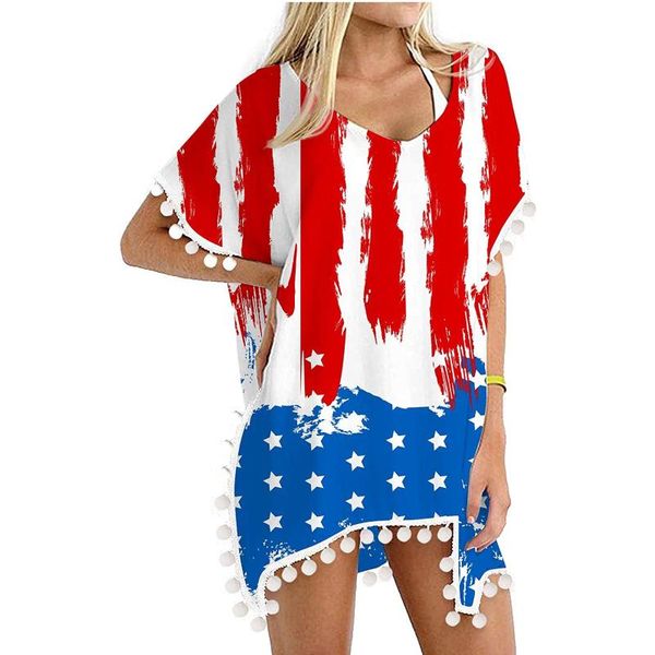 

women's swimwear women swim cover-up leopard cardigan blouse tassel kimono casual ladies summer chiffon loose printed, White;black