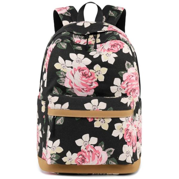 

backpack morglove canvas printed casual travel
