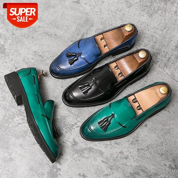 

wotte men formal shoes quality oxfords men dress shoes business formal man flats plus size wedding party loafers #362d