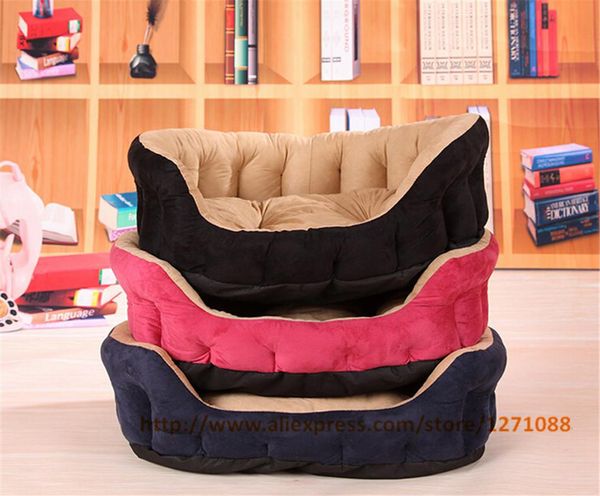 

promotion fashion dog beds/mats cotton comfortable house pet beds warm cozy puppy dog cat kitten cushion cheap