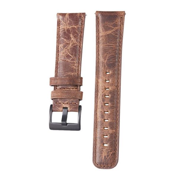 

watch bands genuine leather band waterproof replace fashion watchband, Black;brown