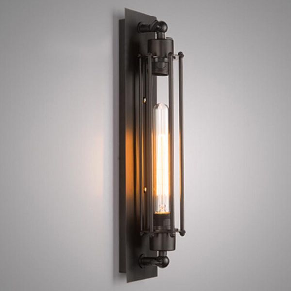 

industrial vintage wall lamp bra iron loft wall light sconces bedroom corridor restaurant pub edison retro fixture lighting
