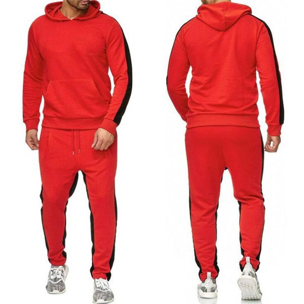 

selling spring autumn men's brand designer luxury sports suit running fashion brand men's designer luxury tracksuits0gajg, Gray